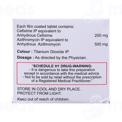 Cefolac Az 200/500 MG Tablet 6