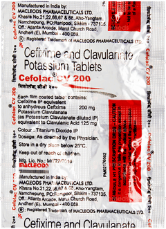 Cefolac Cv 200 Tablet 4