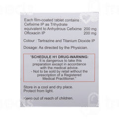 Cefolac O 200 Tablet 10 Cefolac O 200 Tablet 10