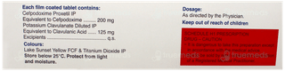 Cefoprox Cv 325 Tablet 10