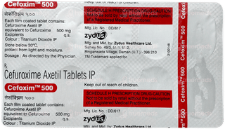 Cefoxim 500 Tablet 10