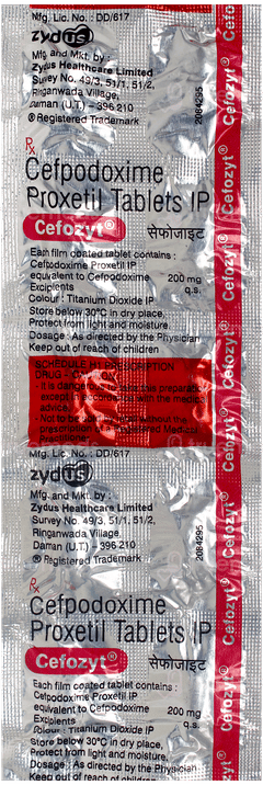 Cefozyt Tablet 10