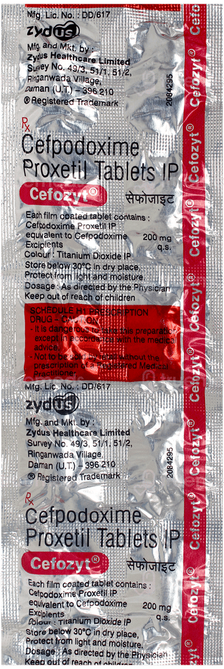 Cefozyt Tablet 10