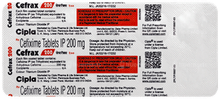 Cefrax 200 Tablet 10