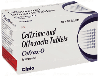 Cefrax O 200/200 MG Tablet 10