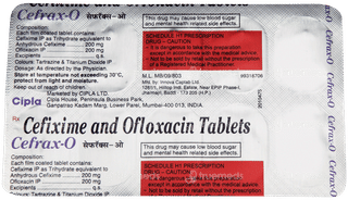 Cefrax O 200/200 MG Tablet 10