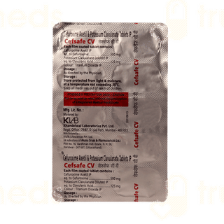 Cefsafe Cv Tablet 10