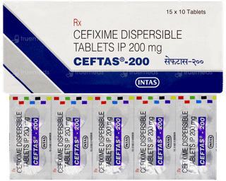 Ceftas 200 Tablet 10