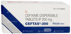 Ceftas 200 Tablet 10