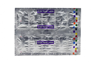 Ceftas 400 Tablet 10