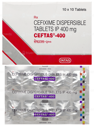 Ceftas 400 Tablet 10