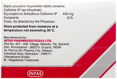 Ceftas 400 Tablet 10 Ceftas 400 Tablet 10