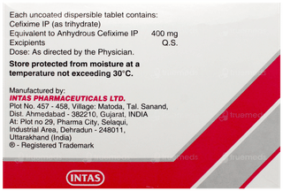 Ceftas 400 Tablet 10