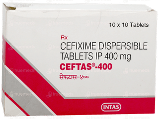 Ceftas 400 Tablet 10