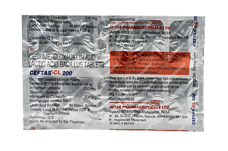 Ceftas Cl 200 Tablet 10