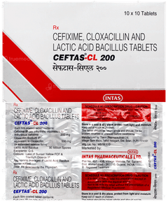 Ceftas Cl 200 Tablet 10