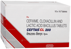 Ceftas Cl 200 Tablet 10