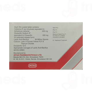 Ceftas Cl 200 Tablet 10