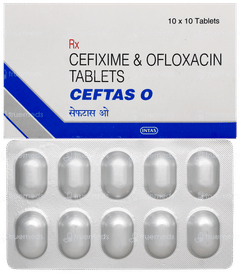 Ceftas O Tablet 10