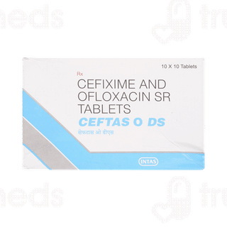 Ceftas O Ds Tablet 10