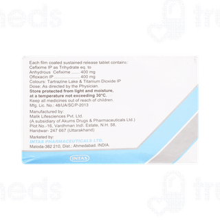 Ceftas O Ds Tablet 10