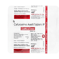 Ceftica 250 Mg Tablet 6 Ceftica 250 Mg Tablet 6