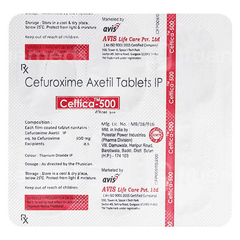 Ceftica 500 Mg Tablet 6 Ceftica 500 Mg Tablet 6