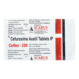 Celfee 250 Mg Tablet 10