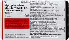 Cellcept 500mg Tablet 10 Cellcept 500mg Tablet 10