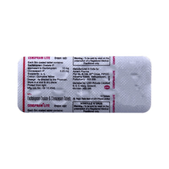 Censpram Lite 10/0.25 MG Tablet 10