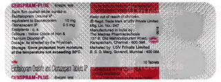 Censpram Plus 10/0.5 Mg Tablet 10