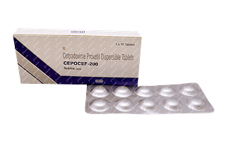 Cepocef 200 MG Tablet 10