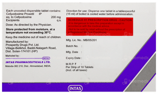 Cepocef 200 Tablet 10