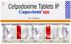 Cepodem 200 Tablet 10