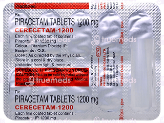 Cerecetam 1200 MG Tablet 10