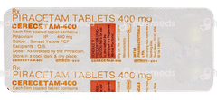 Cerecetam 400 Tablet 10 Cerecetam 400 Tablet 10