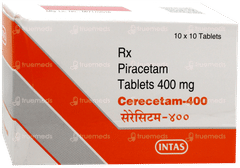 Cerecetam 400 Tablet 10 Cerecetam 400 Tablet 10