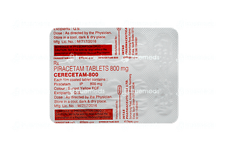 Cerecetam 800 Tablet 10