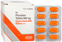 Cerecetam 800 Tablet 10