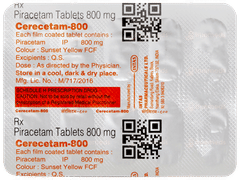 Cerecetam 800 Tablet 10