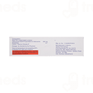 Ceroxim 250mg Tablet 10