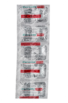 Ceroxim 500mg Tablet 10