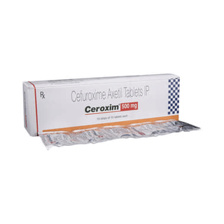 Ceroxim 500mg Tablet 10