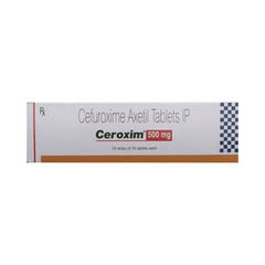 Ceroxim 500mg Tablet 10