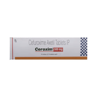Ceroxim 500mg Tablet 10
