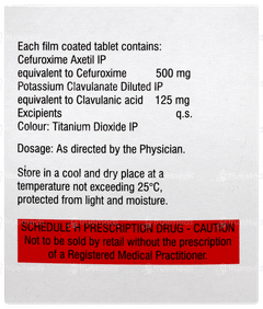 Ceroxim Xp 625mg Tablet 6