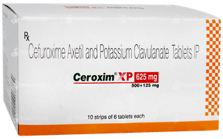 Ceroxim Xp 625mg Tablet 6