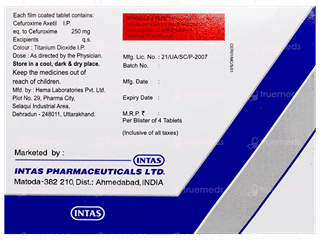 Ceroxitum 250 Tablet 4