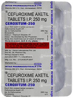 Ceroxitum 250 Tablet 4 Ceroxitum 250 Tablet 4