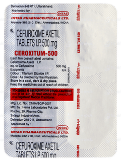 Ceroxitum 500 Tablet 4